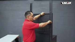 Armado Panel Ranurado - Estaci&oacute;n de Trabajo Knova