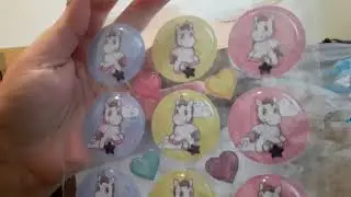 ASMR Soft Spoken Pound Store Haul with many unicorn and fun items