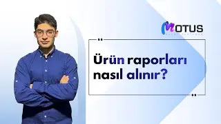 Motus Bulut'ta ürün raporları nasıl alınır?