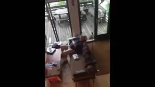 Loud grandpa snoring