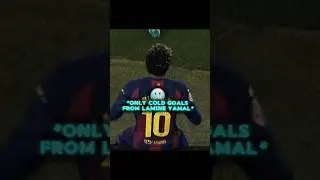 Only Cold Goals From Lamine Yamal 🥶⚽ #yamal #bar&ccedil;a #football #shorts #viral #trending #fypシ