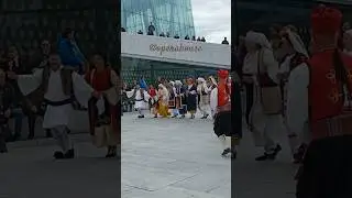Norwegian folk dance #Norway#internationaldanceday #europe #mittnorge