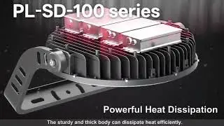 PEONY lighting pl-sd-100 series led stadium sports light, 400-1200W, 180LM/w, 5-7 years warranty 