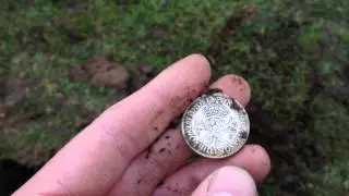 (Metal Detecting) GEORGIYS VI - Two Shillings Coin 1942