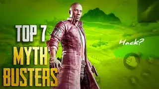 Top 7 Myth busters In PUBG MOBILE | Training Mode | #1