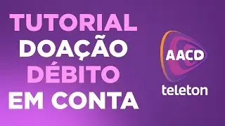 TUTORIAL DOA&Ccedil;&Atilde;O - D&Eacute;BITO EM CONTA