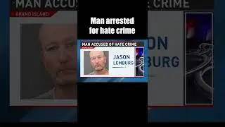 Man arrested for hate crime after assaulting black man #shorts #crime #news