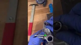 Bearing Removal Trick! Easy Fix #dirtbikebuild #dirtbiketricks #motocrossbike #mechanic #dirtbike