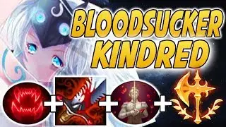 WTF IS THIS HEALING?? LIFESTEAL KINDRED IS BUSTED!  - 9.8 Kindred Jungle - League of legends