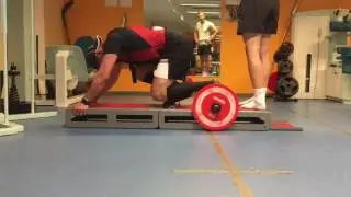Eccentric overload flywheel exercises for any running sport