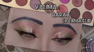 New Glamorous Viral Valima and Barat Eyes Makeup Tutorial || Soft Eyes Makep#abrish #AAA