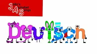 German Alphabet Song/Deustches Alphabetlied