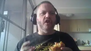 Me eating a Reaper level Sando from SNB (Super Nash Brothers)