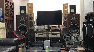 Yamaha ns 2000 + per Callisto + pow Octave MRE 130 + Accuphase DP-90 & DC-91