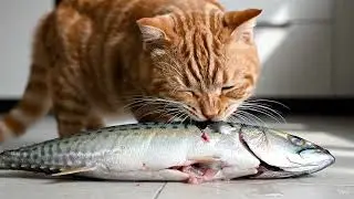 Cat Eats Big Fish