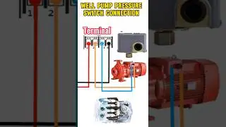 Well Pump Pressure Switch Connection #shorts #ytshorts #viralshorts #well #wellpressure