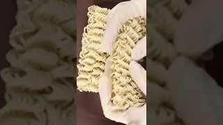 The ultimate ramen noodles crunch  #shorts #reverse