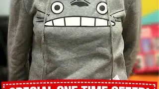 Harajuku My Neighbor Totoro 3D Hoodie UPSELL 2