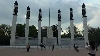[4K HDR] CDMX WALKING TOUR / BOSQUE DE CHAPULTEPEC / 1ST SECTION / FROM ENTRANCE TO EXIT /