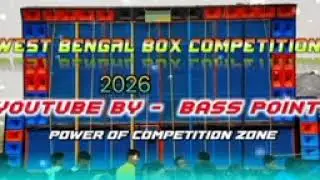 Power of competition zone humming bass 2026 most powerful box 😡🎵🎧competition 😡🎵🎧
