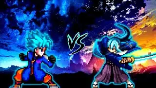 Goku DB V4 VS Rimuru Samurai in Mugen