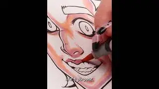 Рисунок Кейна в человеческом облике из The Amazing Digital Circus