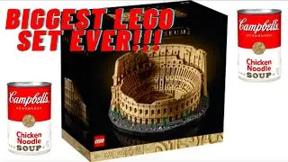 Big LEGO sets for Big LEGO Boys - LEGO Colosseum Soup Bowl 2020