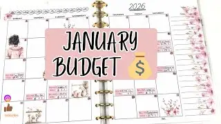 January Budget 💰 | Monthly Budget Breakdown | Budget With Lizzy