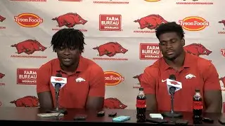 Bradley Shaw and Stephen Dix Jr. discuss fall camp