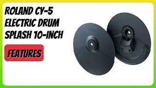 REVIEW (2026): Roland CY-5 Electric Drum Splash 10-Inch. Features