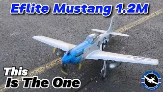 This is The One: Best P-51 Mustang - Eflite 1.2M Cripes Almighty