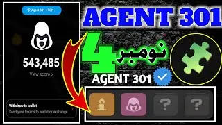 Agent 301 Puzzle Durov Today 4 November | Agent 301 Daliy combo card 4 November | #agent301 #puzzle
