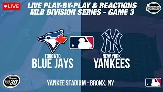 AL Wild Card Game 3 &ndash; Blue Jays vs Yankees | Old School Radio Call | Snowman Multimedia