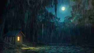 ASMR Rain Ambience for Sleep | Gentle Rainstorm Sounds for Relaxation and Focus