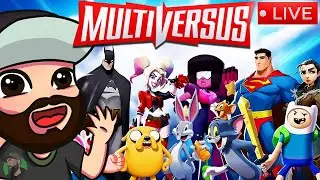 MULTIVERSUS - Exclusive Gameplay! Closed Alpha LIVE STREAM | ONESTEP