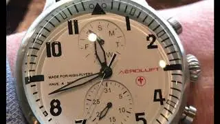 Relojes de piloto o aviador  de la Primera Guerra Mundial: A&euml;roluft Type 1 Billy Bishop
