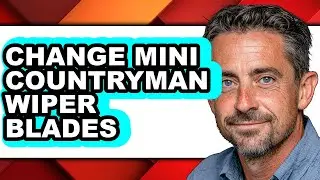 How To Change Mini Countryman Wiper Blades (Only Way)