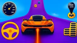 Impossible GT Car Stunt Racing - GT Car Stunt Master 3D - Android Gameplay