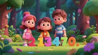 Counting in the Color Forest | Nursery Rhymes & Kids Songs | Numbers & Colors Adventure