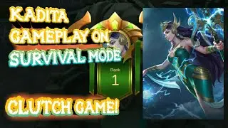 Kadita Gameplay in Survival mode! Road to Eudaemon!!
