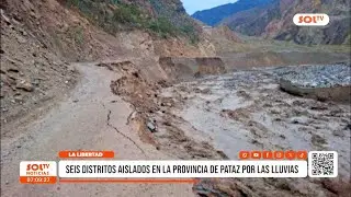 La Libertad: Pataz queda aislada tras colapso de carretera