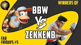 FABF5 Singles: SSB Wii U - WQF - BBW vs ZekkenB