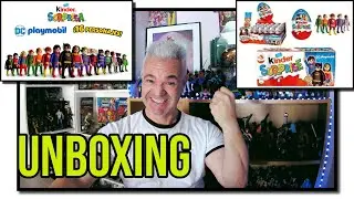 [UNBOXING] 🤗 HUEVOS KINDER PLAYMOBIL DC 😲