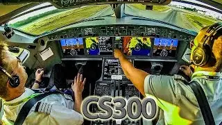 Piloting the Bombardier CSeries out of Antalya