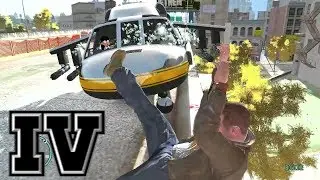 GTA IV - Crashes, Bailouts, Ragdolls & Fails Compilation #31 [1080p]