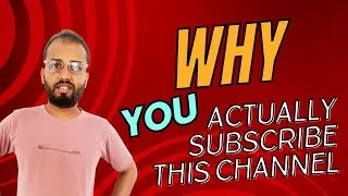 why you need to subscribe my channel!