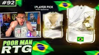 OH MY GOD!!!! INSANE BRAZILIAN ICON PACKED!!!! - RTG #92 - FC24