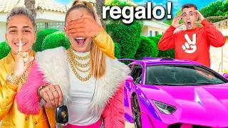 EL NIÑO MILLONARIO LE REGALA UN COCHE DE LUJO A LA NIÑA POPULAR!