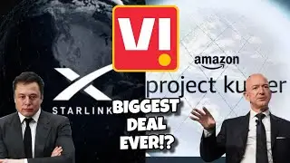 VI STARLINK🔥: Amazon Kuiper & SpaceX Deals with Vodafone Idea