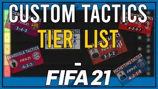 FIFA 21 Real Custom Tactics Tier List | The Best Tactics to Use in FIFA 21